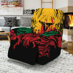 Rasta Lion Print Recliner Slipcover