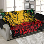 Rasta Lion Print Sofa Protector