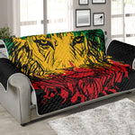 Rasta Lion Print Sofa Protector