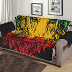 Rasta Lion Print Sofa Protector