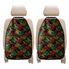 Rasta Marijuana Pattern Print Car Seat Organizers