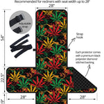 Rasta Marijuana Pattern Print Recliner Protector