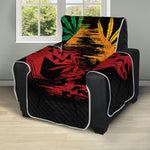 Rasta Peace Sign Print Recliner Protector