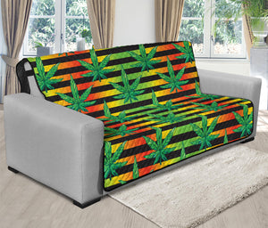 Rasta Striped Pattern Print Futon Protector