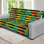 Rasta Striped Pattern Print Futon Protector