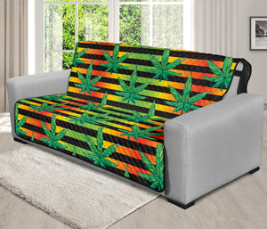 Rasta Striped Pattern Print Futon Protector