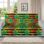 Rasta Striped Pattern Print Futon Protector