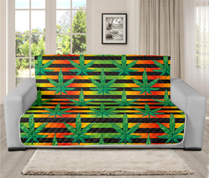 Rasta Striped Pattern Print Futon Protector