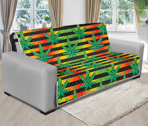 Rasta Striped Pattern Print Futon Protector