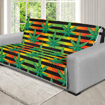 Rasta Striped Pattern Print Futon Protector