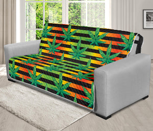 Rasta Striped Pattern Print Futon Protector