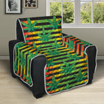 Rasta Striped Pattern Print Recliner Protector