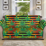 Rasta Striped Pattern Print Sofa Protector