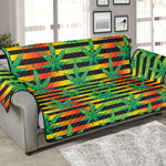 Rasta Striped Pattern Print Sofa Protector