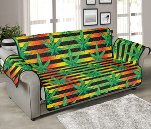 Rasta Striped Pattern Print Sofa Protector