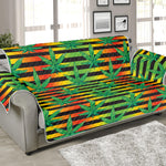 Rasta Striped Pattern Print Sofa Protector