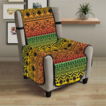 Rasta Tribal Pattern Print Armchair Protector