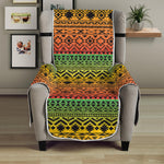 Rasta Tribal Pattern Print Armchair Protector