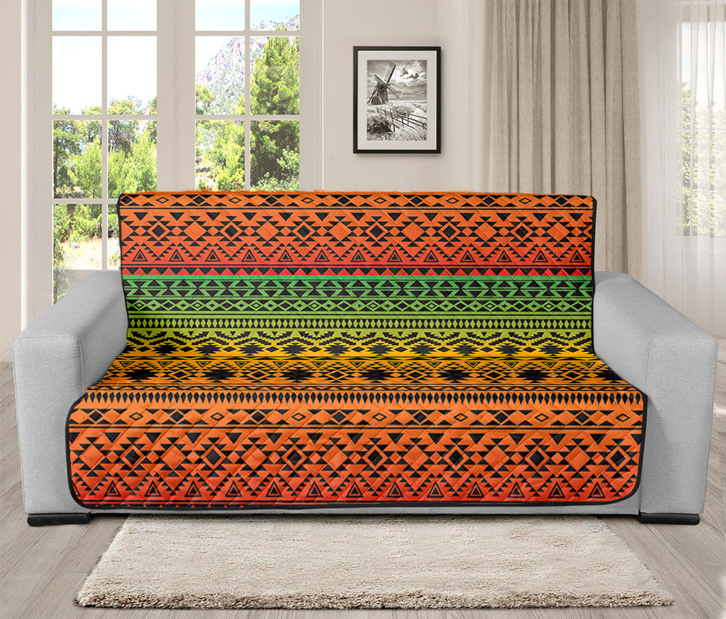 Rasta Tribal Pattern Print Futon Protector