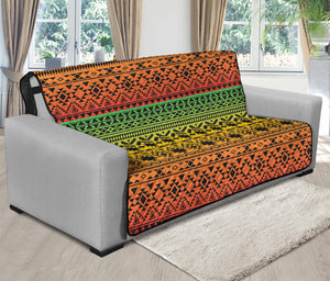 Rasta Tribal Pattern Print Futon Protector