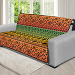 Rasta Tribal Pattern Print Futon Protector