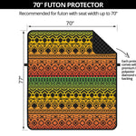 Rasta Tribal Pattern Print Futon Protector