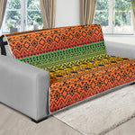 Rasta Tribal Pattern Print Futon Protector