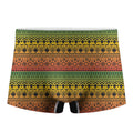 Rasta Tribal Pattern Print Men's Boxer Briefs