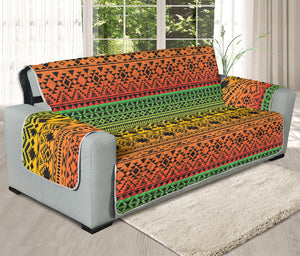 Rasta Tribal Pattern Print Oversized Sofa Protector