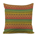Rasta Tribal Pattern Print Pillow Cover