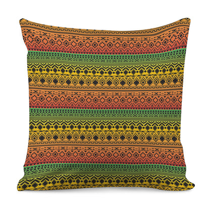 Rasta Tribal Pattern Print Pillow Cover