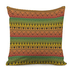 Rasta Tribal Pattern Print Pillow Cover