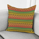 Rasta Tribal Pattern Print Pillow Cover