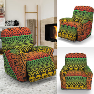 Rasta Tribal Pattern Print Recliner Slipcover