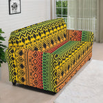 Rasta Tribal Pattern Print Sofa Cover