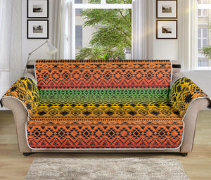 Rasta Tribal Pattern Print Sofa Protector