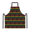 Rastafarian Hemp Pattern Print Apron