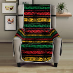 Rastafarian Hemp Pattern Print Armchair Protector