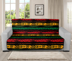 Rastafarian Hemp Pattern Print Futon Protector