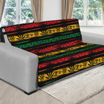 Rastafarian Hemp Pattern Print Futon Protector