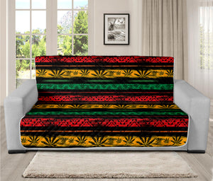 Rastafarian Hemp Pattern Print Futon Protector