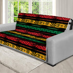 Rastafarian Hemp Pattern Print Futon Protector