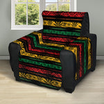 Rastafarian Hemp Pattern Print Recliner Protector