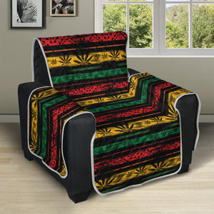 Rastafarian Hemp Pattern Print Recliner Protector