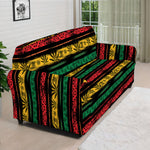 Rastafarian Hemp Pattern Print Sofa Cover