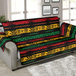 Rastafarian Hemp Pattern Print Sofa Protector