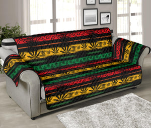 Rastafarian Hemp Pattern Print Sofa Protector