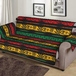 Rastafarian Hemp Pattern Print Sofa Protector