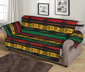 Rastafarian Hemp Pattern Print Sofa Protector