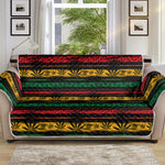 Rastafarian Hemp Pattern Print Sofa Protector